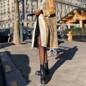 Doc Marten Black Platform Boots